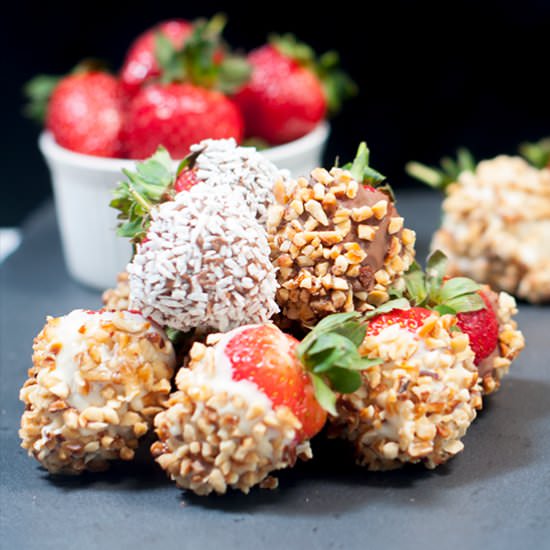 Hazelnut & Chocolate Strawberries