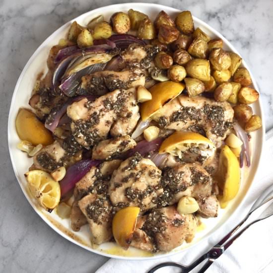 Sheet Pan Za’atar Chicken
