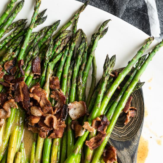 Maple Bacon Asparagus