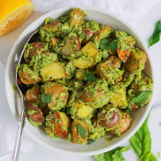 Healthy Herbed Potato Salad
