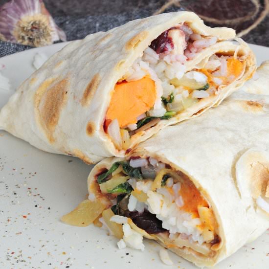 Spring Burrito Wrap
