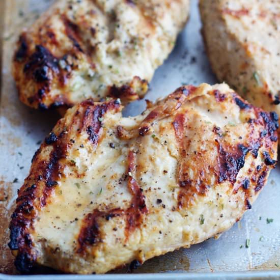 Grilled Garlic Ranch Chicken