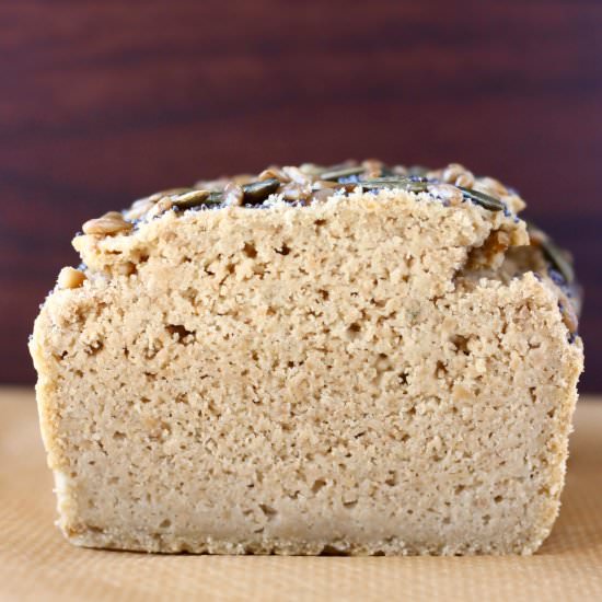 Sunflower Seed Bread (Vegan + GF)