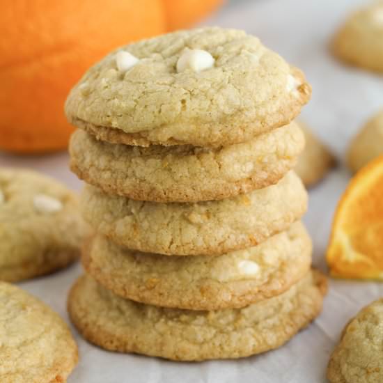 Gluten-free Orange Cookies