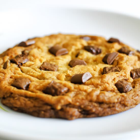 Single-Serve Chocolate Chip Cookie