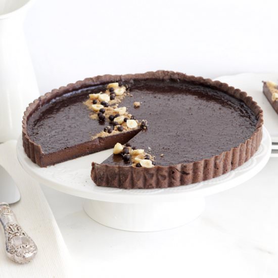 Praline Chocolate Tart