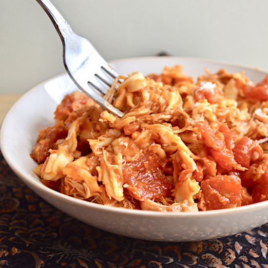 Chicken Ragu over Handmade Pasta