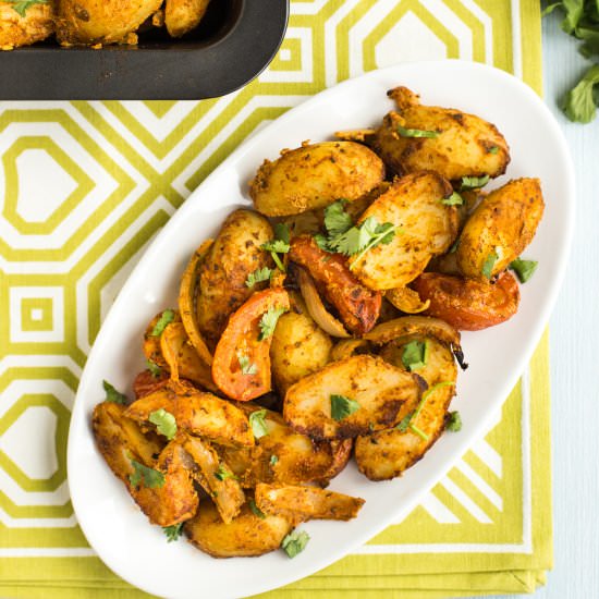 Easy Bombay potatoes