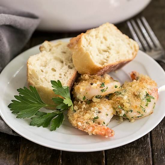 Baked Garlic Shrimp