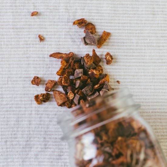 Chocolate Hazelnut Dessert Granola
