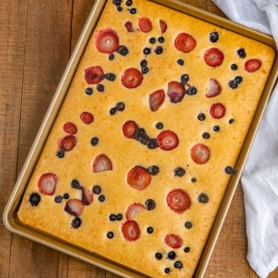 Sheet Pan Pancakes
