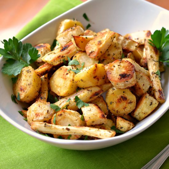 Roasted Parsnips
