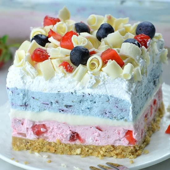 Very Berry Dessert Lasagna
