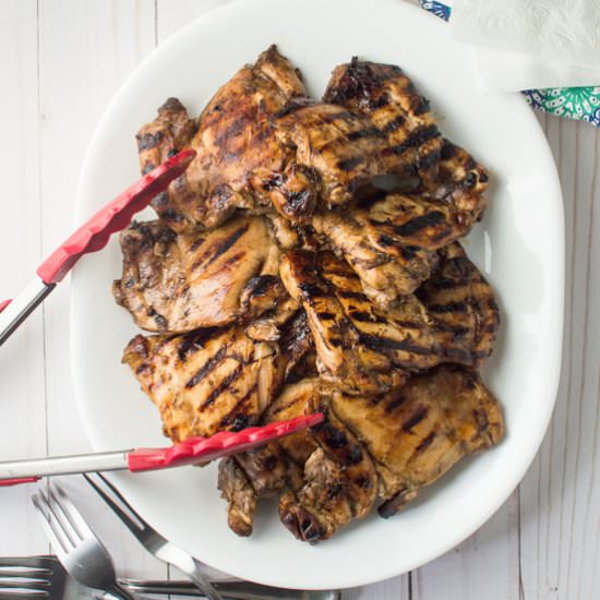 Easy Balsamic Grilled Chicken