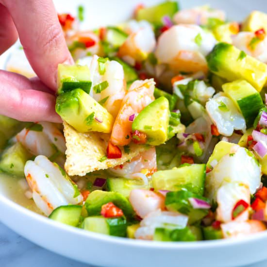 Fresh and Easy Shrimp Ceviche