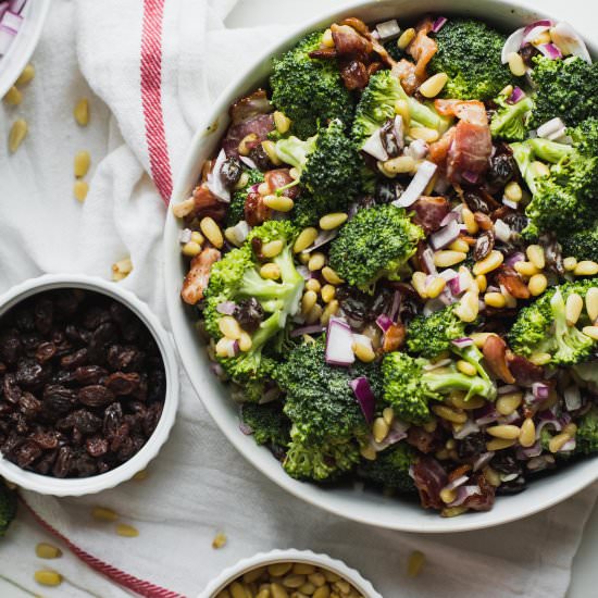 Paleo Summer Broccoli Salad
