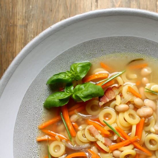 Quick and Easy Pasta e Fagioli