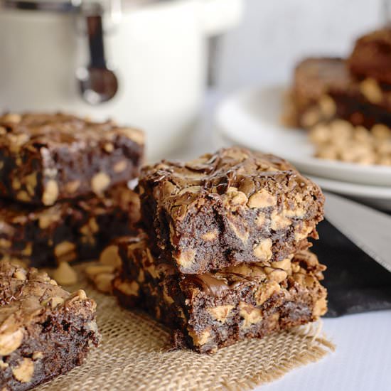 Chocolate Peanut Butter Brownies