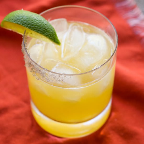 Pineapple Mezcal Margarita