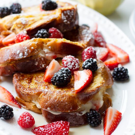 Stuffed Challah French Toast
