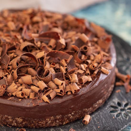 No-Bake Espresso Chocolate Cake