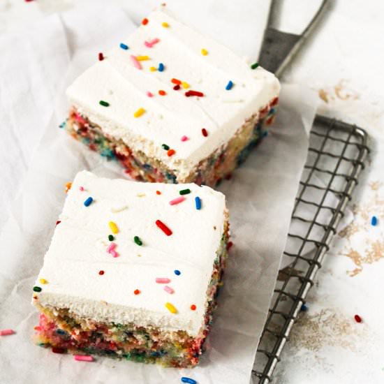 Funfetti Snack Cake