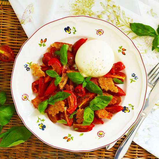 Roasted Tomato Panzanella