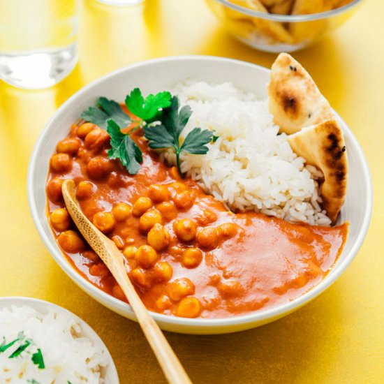 Chickpea Tikka Masala