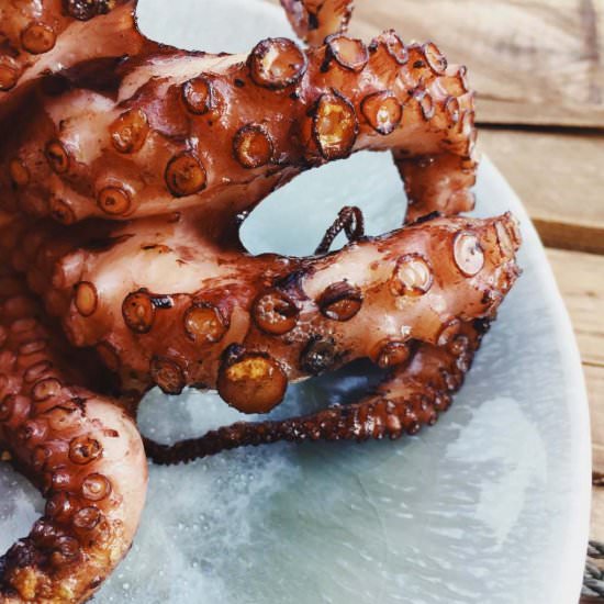 Mediterranean Grilled Octopus