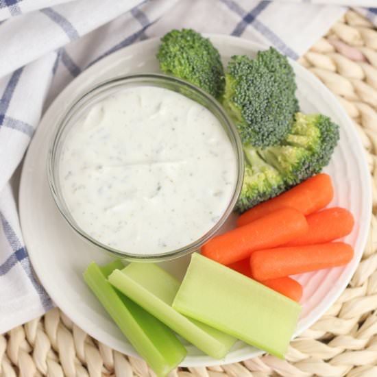 GREEK YOGURT VEGGIE DIP