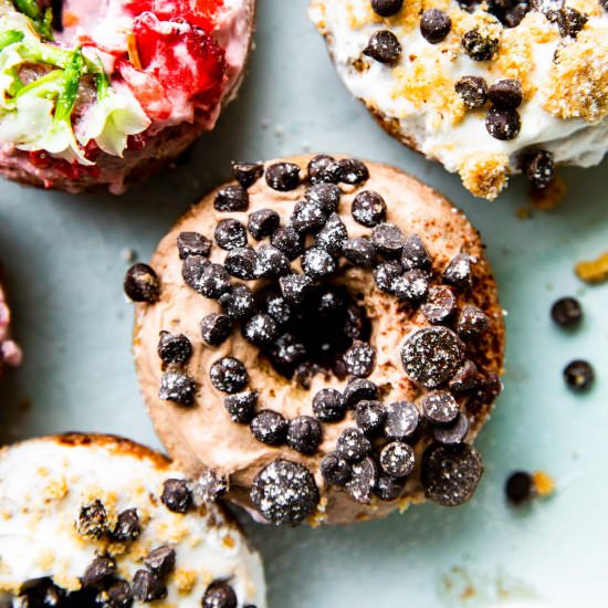 Baked Dessert Vegan Donuts