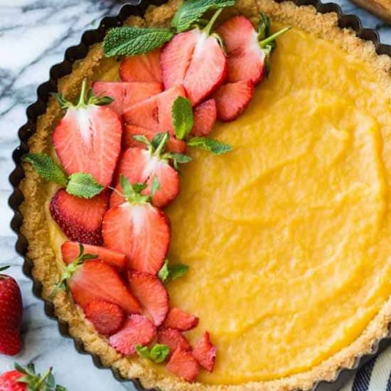 Low Carb Lemon Tart