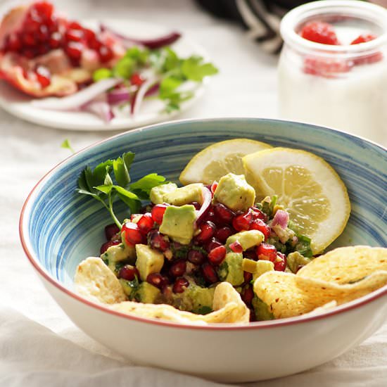 Pomegranate Avocado Salsa Recipe