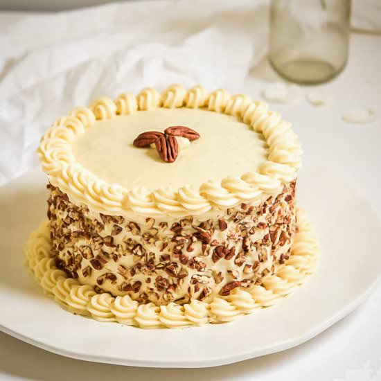Italian Cream Cake + Cream Frosting