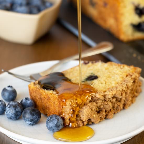 Blueberry Pancake Bread