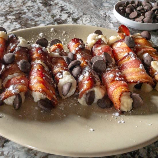 Bacon Cannoli