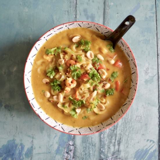 Thai Crayfish Noodle Soup