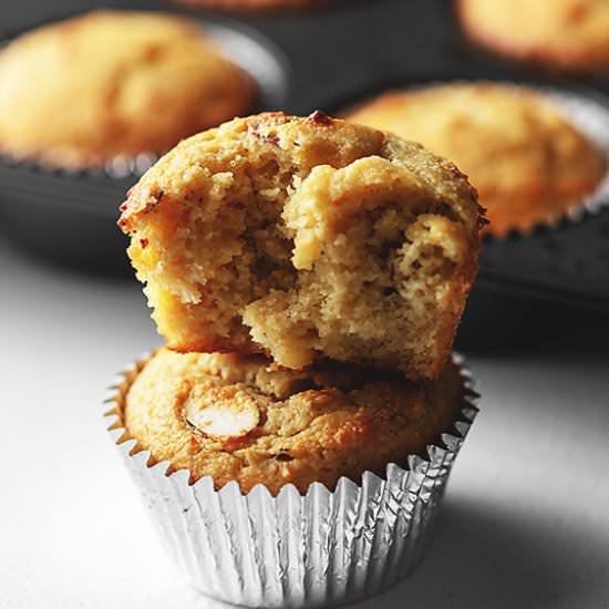 Super Fluffy Almond Flour Muffins