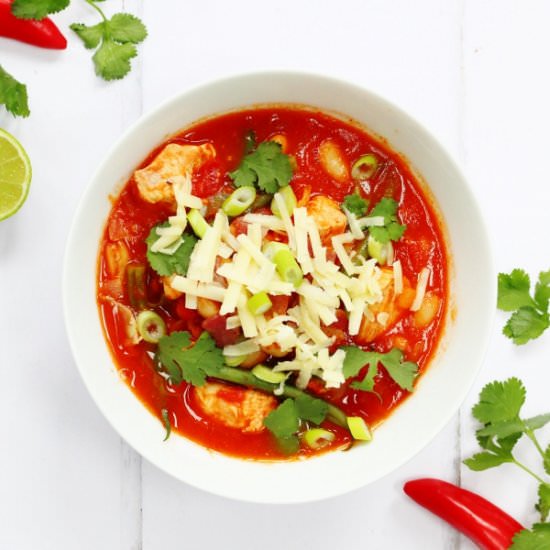 Bacon and Chicken Chilli