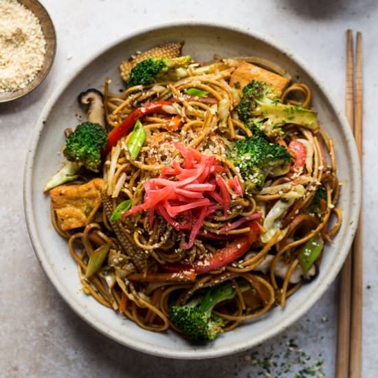 Vegan yakisoba