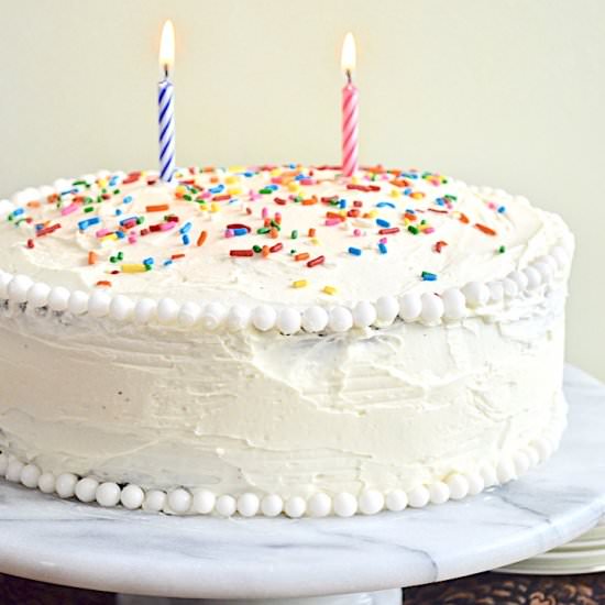 Classic Birthday Cake