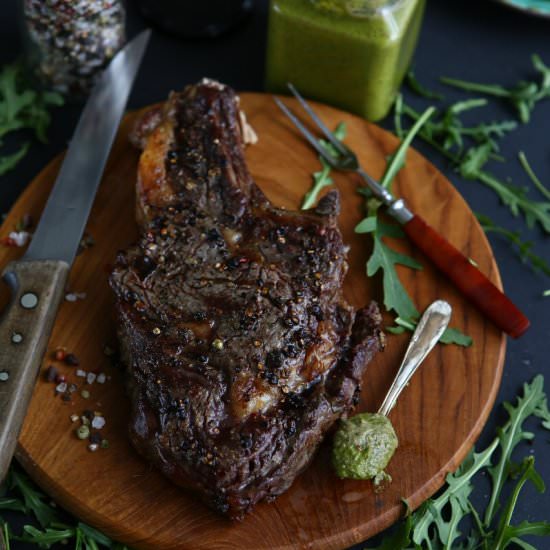 Côte de Boeuf w/ Chimichurri Sauce