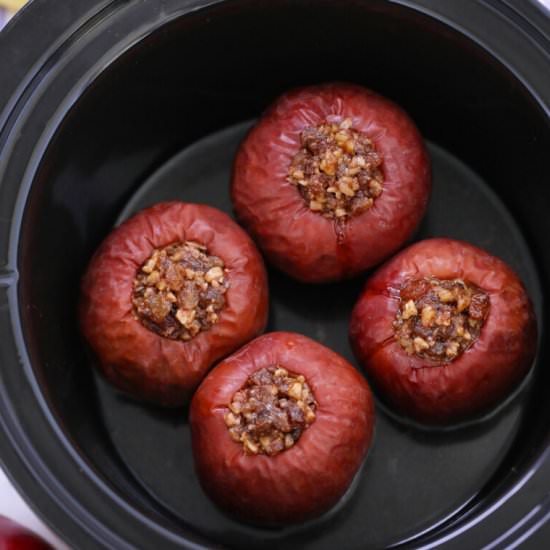 Slow Cooker Baked Apples