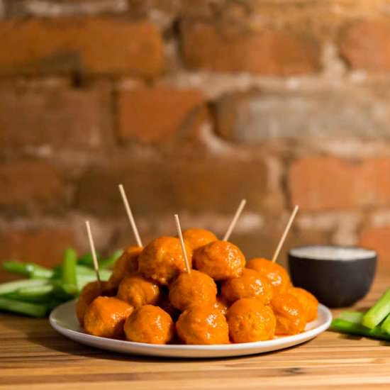 Buffalo Chicken Meatballs