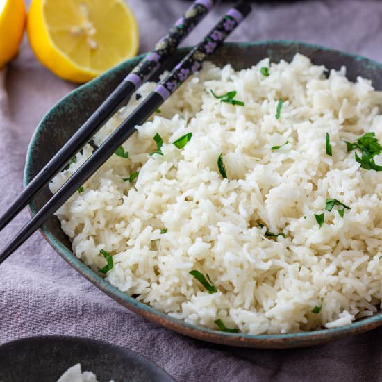 instant pot coconut rice