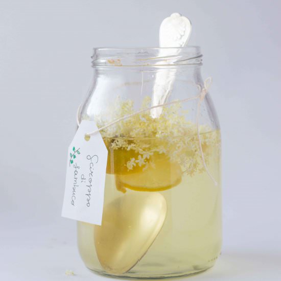 Elderflower syrup