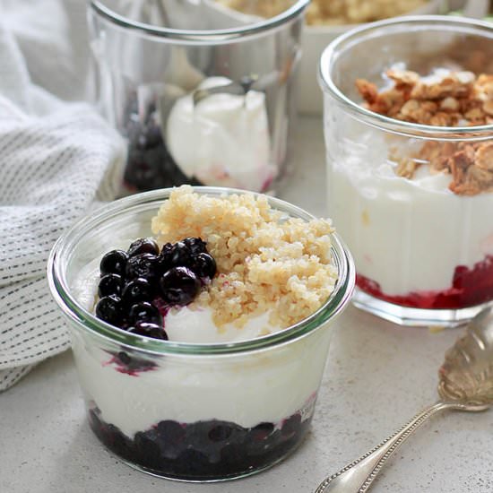 Fruit on the Bottom Yogurt Cups