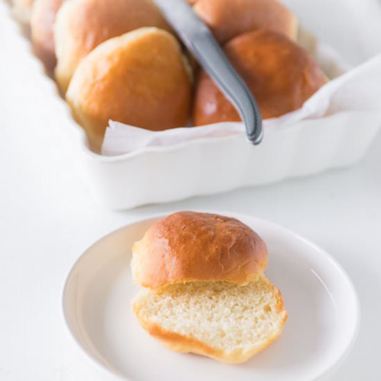 Soft white buns