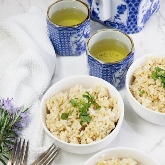 sprouted brown rice