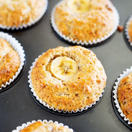Banana Bread Muffins